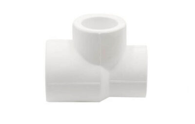 Тройник переходной ПП 32х25х20 (под сварку белый) Meer Plast
