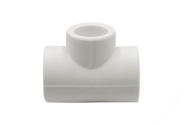 Тройник переходной ПП 63х50х63 (под сварку белый) Meer Plast