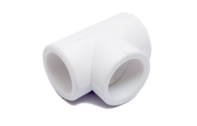 Тройник ПП d=75 (под сварку белый) MeerPlast