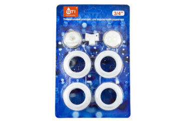 Комплект переходн. 1″х3/4″ в блистере STI