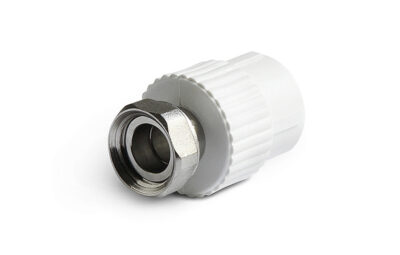Муфта ПП с накидной гайкой d=20х3/4 PRO AQUA