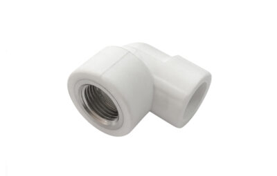 Угольник комб. 90* ПП d=25х3/4 внутр. резб. (под сварку белый .) VALFEX